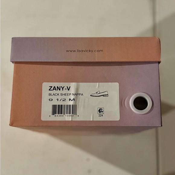 Black Loafers with Gold Detail - Picture 4 of 4